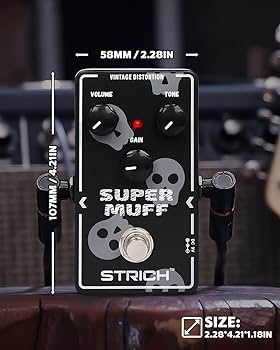 Amazon.com: STRICH Distortion Guitar Pedal, Morpher Distortion