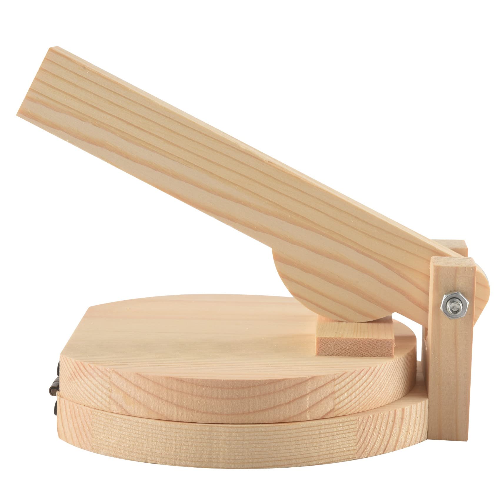 Pressa per Tortilla nel Legno Pressa per Gnocchi Maker Presser Chapati Roti Corn Maker Strumenti per Pressare Accessori per Gadget da