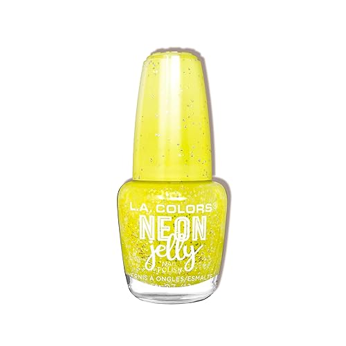 Miniatura 5 de L.A. Colors Esmalte de uñas Neon Jelly Purple Shock