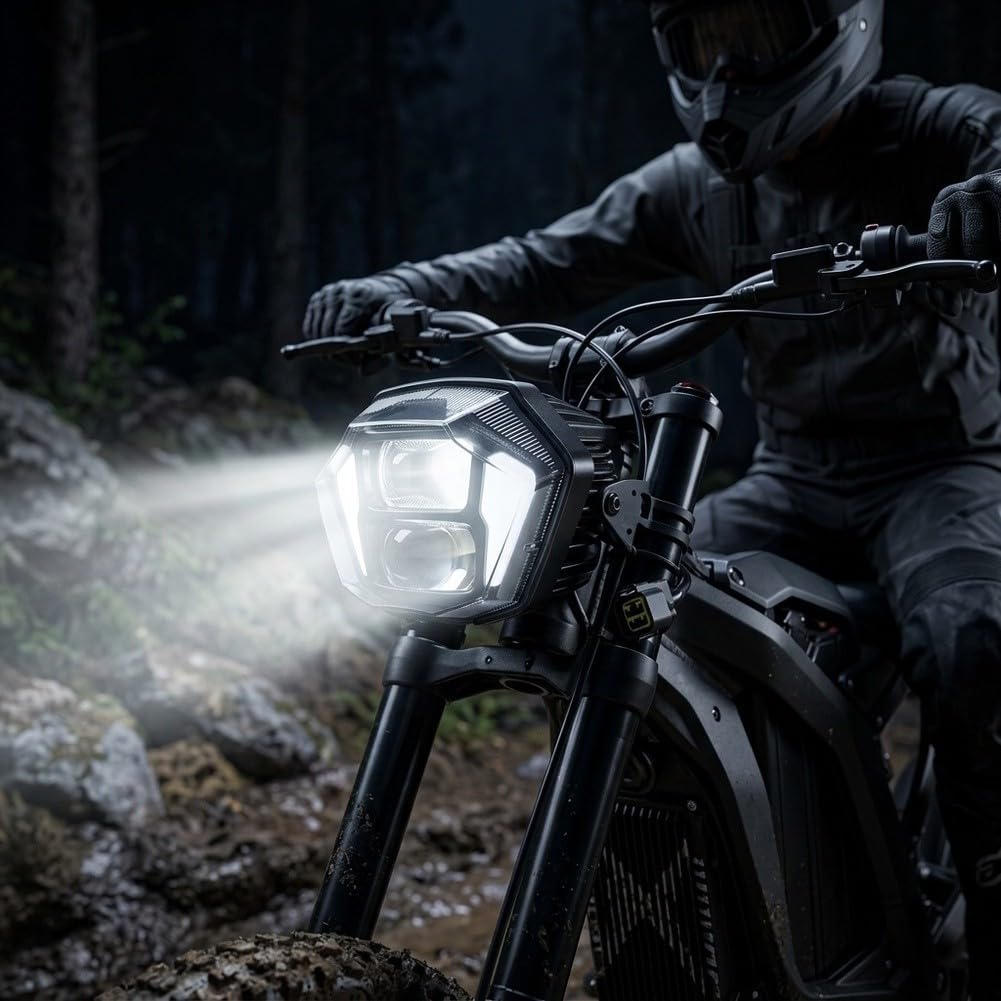 Ampoule LED pour avant pour moto Électrique Double Mode Ampoule