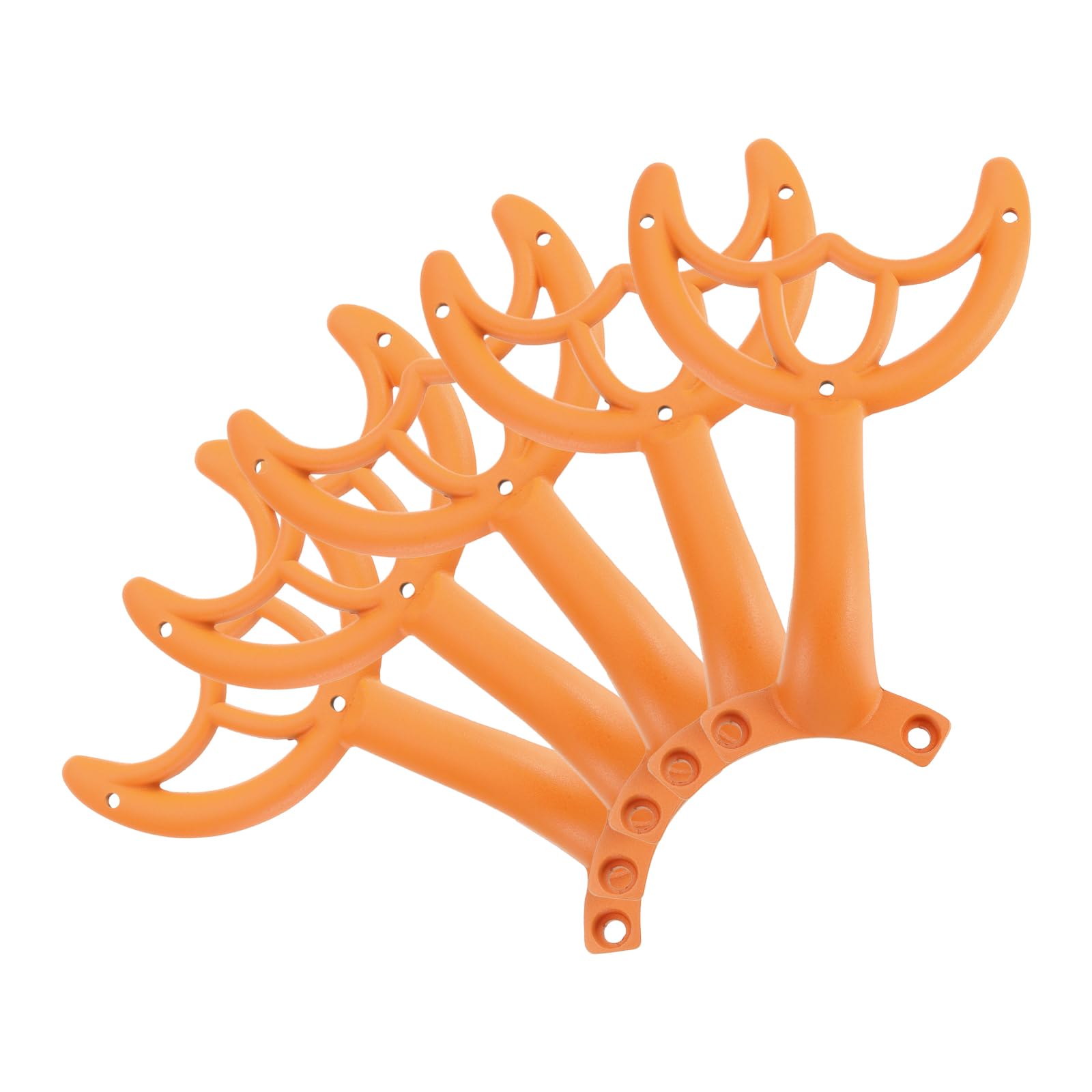 PATIKIL 5 Piezas Brazos De Aspas De Ventilador Color Naranja Oscuro.