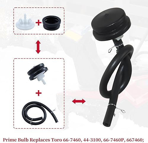 Miniatura 8 de 99-9313 Palas sopladoras de nieve con raspador 133-5585 121-6622 Kit de accesorios para cinturón que reemplaza 55-9250, 55-9251, 88-0771, 125-1128