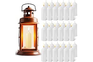 36 Pack 9 Hour Long Burning Emergency Candles for Outdoor Camping and Survival