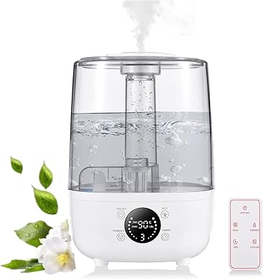 Amazon.com: Cool Mist Humidifiers for Bedroom - 2.2L Water Tank, Baby ...