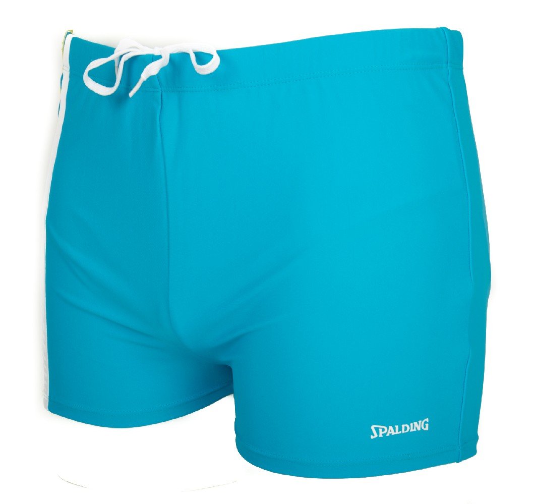 Spalding Boxer Corto Costume Uomo Mare o Piscina Swimwear Articolo C756, 5628 Turchese, L