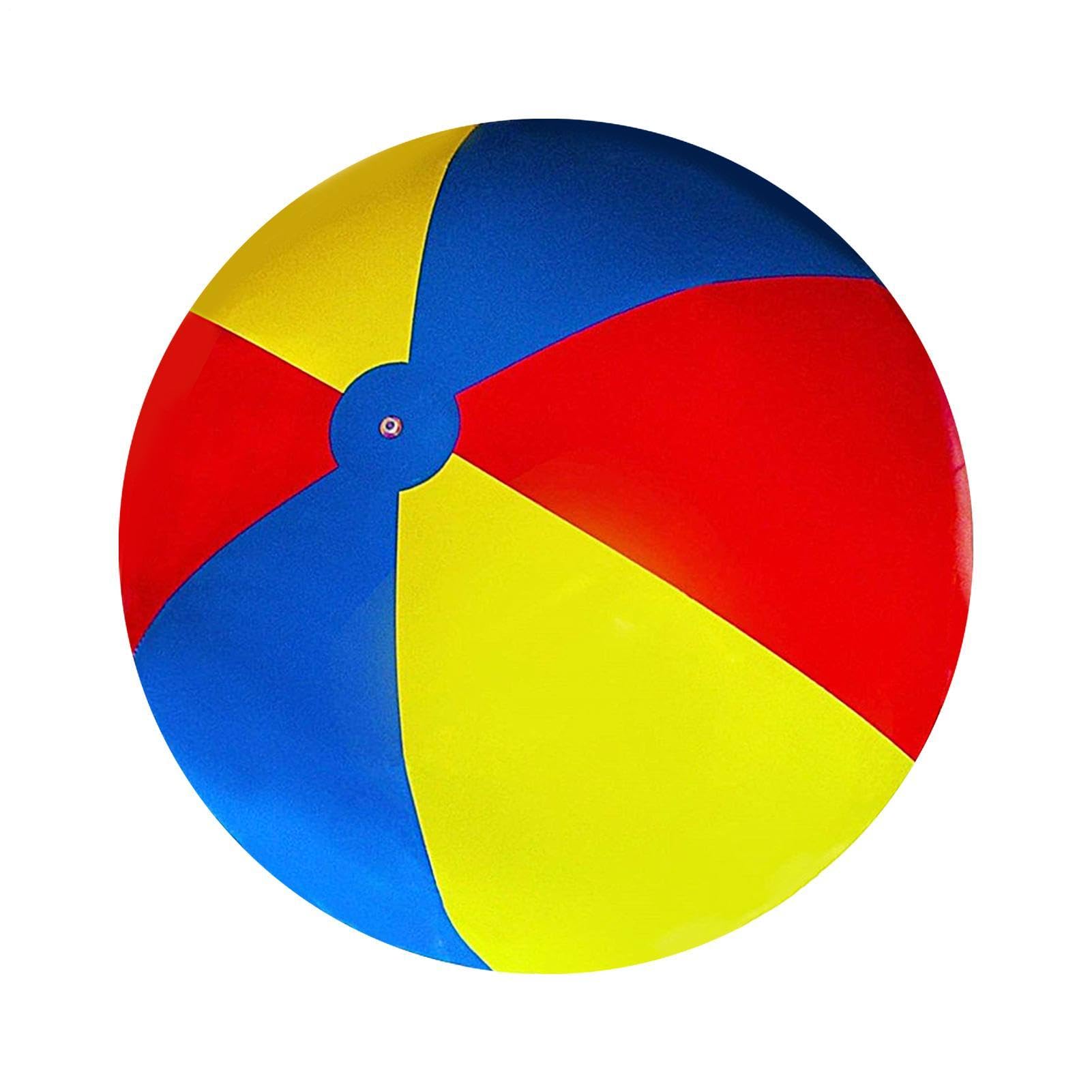 Inflatable Beach Ball Inflatable Rainbow Colorful Fun
