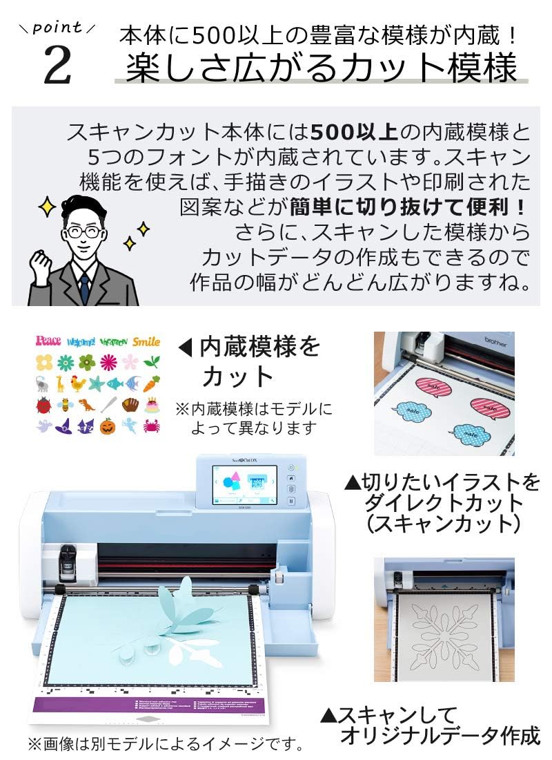 Amazon.co.jp: ブラザー カッティングマシン ScanNCut スキャンカット