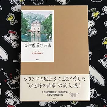 Amazon.co.jp: 奥津国道作品集 フランス水彩風景画紀行 : おもちゃ