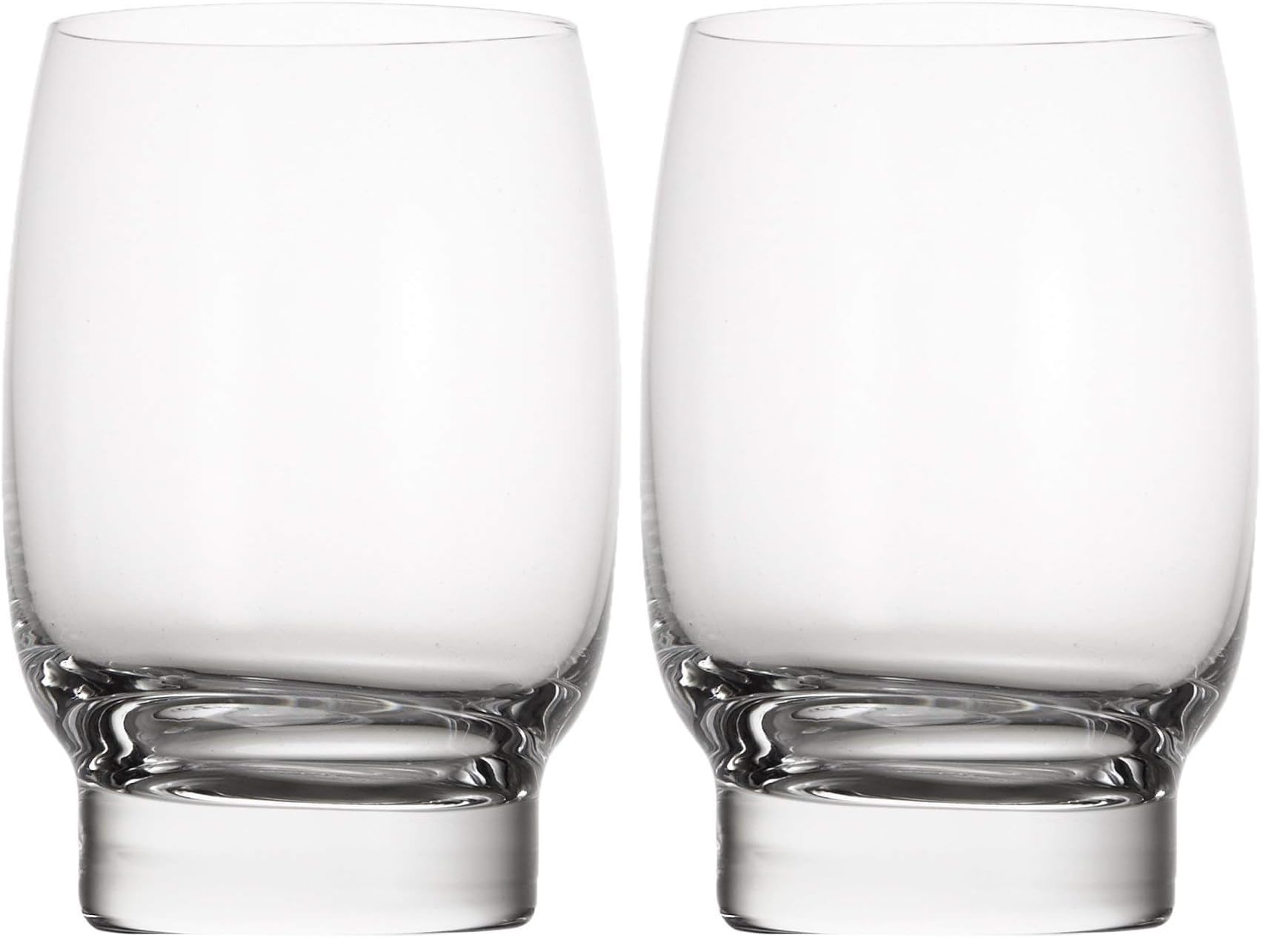 Keuco Zahnputzglas Elegance ohne Halter 01650006000, Sonstige, Durchsichtig (Packung mit 2)