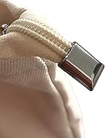 Vista 6 de Aiskay Tapón de aleación con cremallera, 50 clips de cierre de cremallera con extremos de cremallera de tornillo, reemplazo de reparación superior