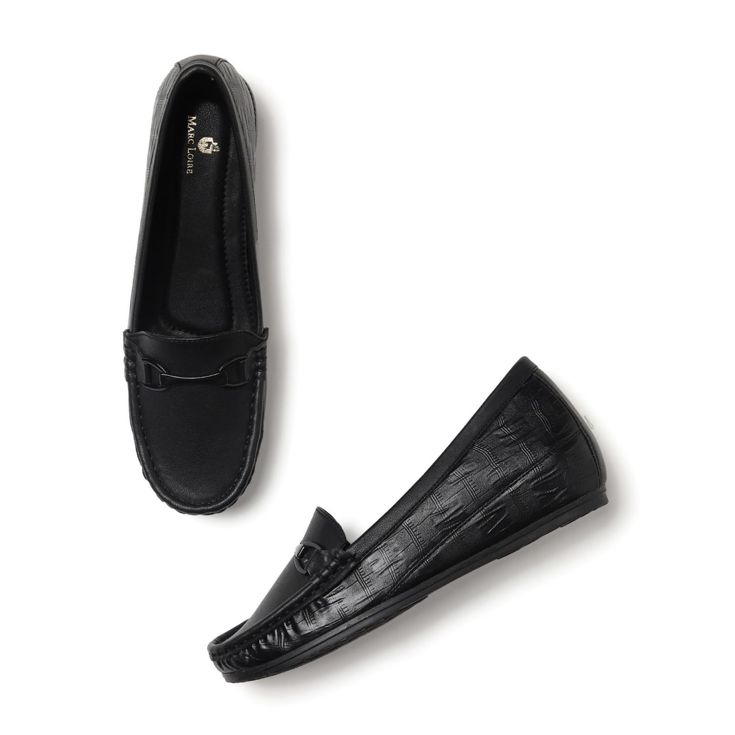 See full amazon price history chart for Marc Loire Women Comfortable Wedge Textured Loafer Shoes Casual & Formal Footwear (Black, 5) Marc Loire Women Comfortable Wedge Textured Loafer Shoes Casual & Formal Footwear (Black, 5) (B0D4Z67JWV) Amazon Price History, Amazon Price Tracker