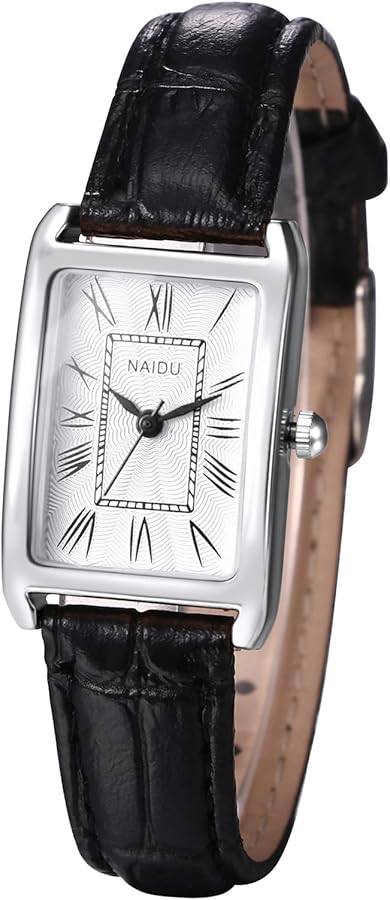 Amazon | 腕時計 レディース スクエア アンティーク 防水: アナログ