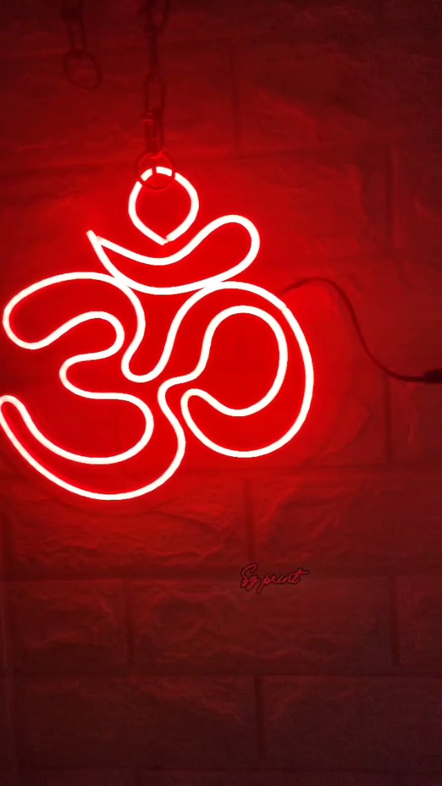 Watch OM LED Neon Sign Light on Amazon Live