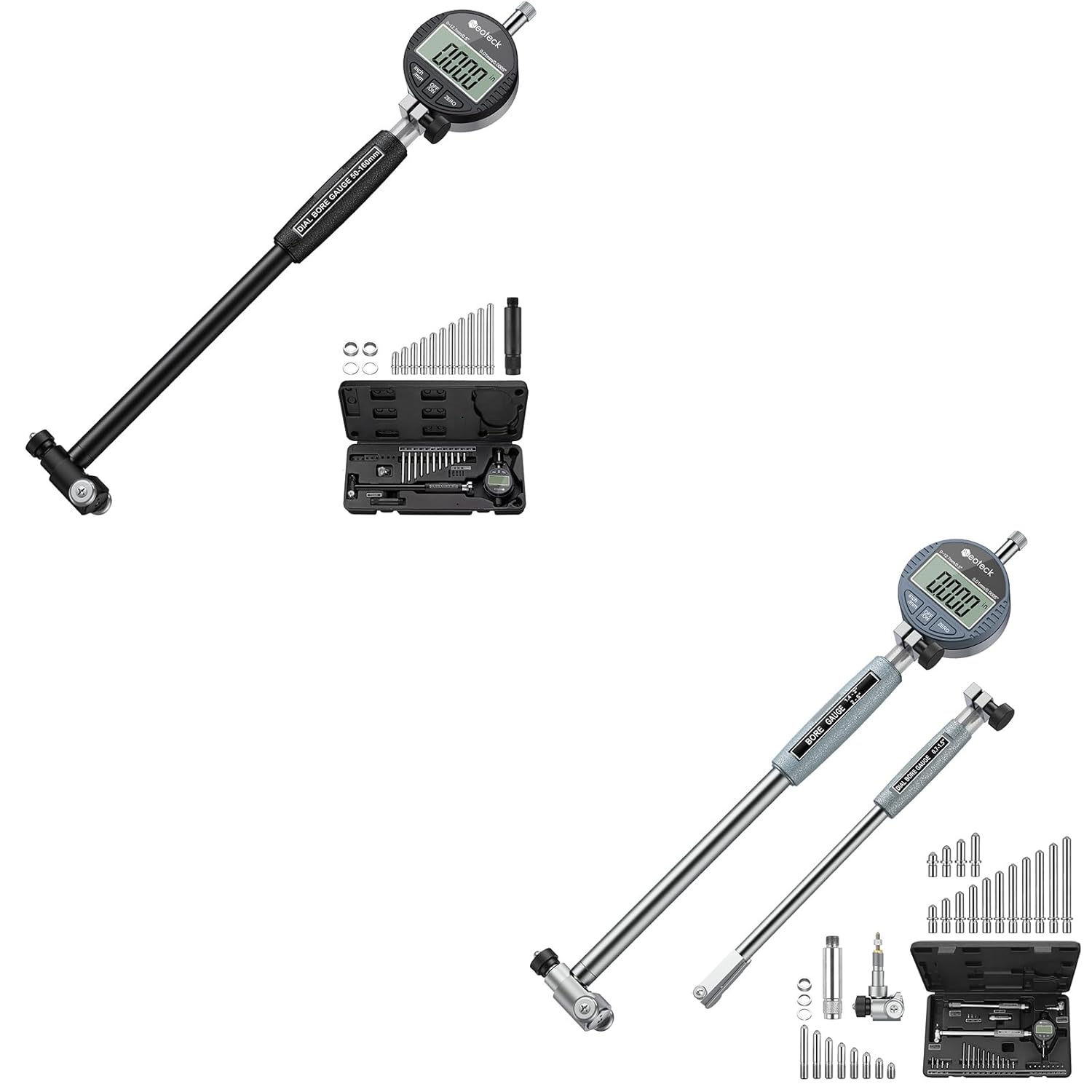 Neoteck 2-6" Digital Bore Gauge + 0.7-6" Digital Bore Gauge