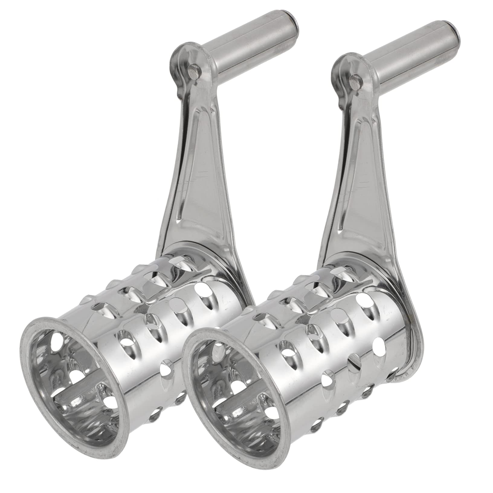 OFFSCH Stainless Steel Cheese Shredder Hand-crank Cheese Grater Compact Design Ideal for Kitchen