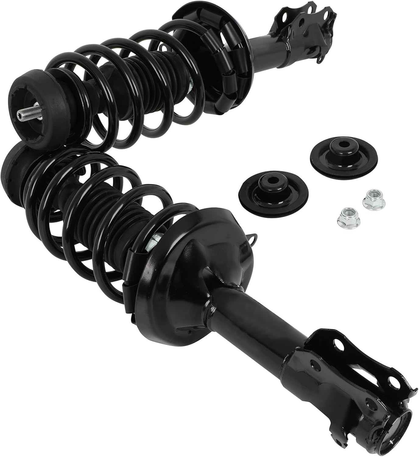 Front Complete Struts Assembly Shock Absorbers w/Coil Spring Fits 1993-1998 for Volkswagen Golf 1996-1998 for Volkswagen for Jetta Replace 171933 (Set of 2)