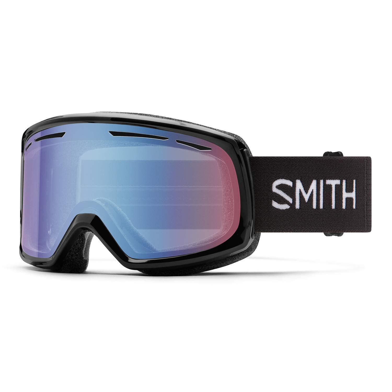 スキー・スノーボードアクセサリー Smith Squad XL Black Everyday BlueMirror Smith Squad XL Snow Goggles, Black Frame, ChromaPop Pro
