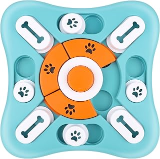 AWAMRWA Intelligenzspielzeug, Hunde Beschäftigung Feeder Dispenser, Interaktives Welpenspielzeug mit Quietschen für Kleine, Mittlere, Große Hunde, Welpen und Katzen product image