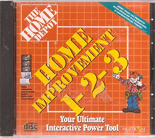 Home Improvement 1-2-3 Your Ultimate Interactive Power Tool from Home Depot CD-ROM for Windows & Macintosh image 2
