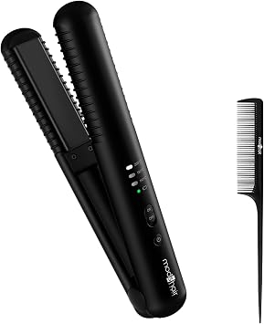 Mods Hair Advanced Smart Cordless Straightening Iron MHPS-2080-K Cordless Hair Set, Anytime, Anywhere, With Side Combs, Easy Curling Mod Hair Cordless Hair Iron, Straightening Iron Black