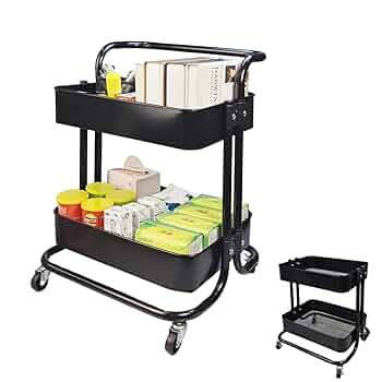 ラタン製 2段ワゴン キャスター付き 0000000355532_f7MQMyr.jpg