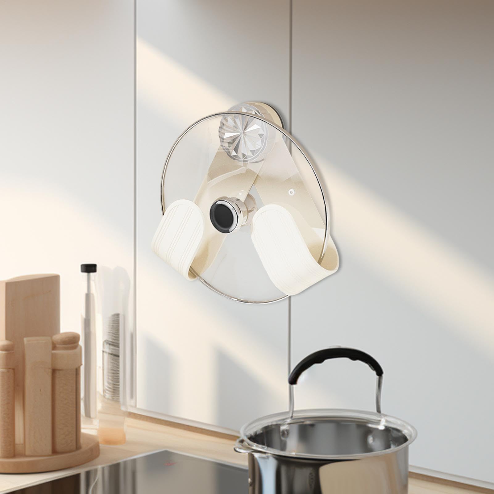 Génique Drehbarer Wandhalter - Platzsparender Organizer Für Küchenutensilien