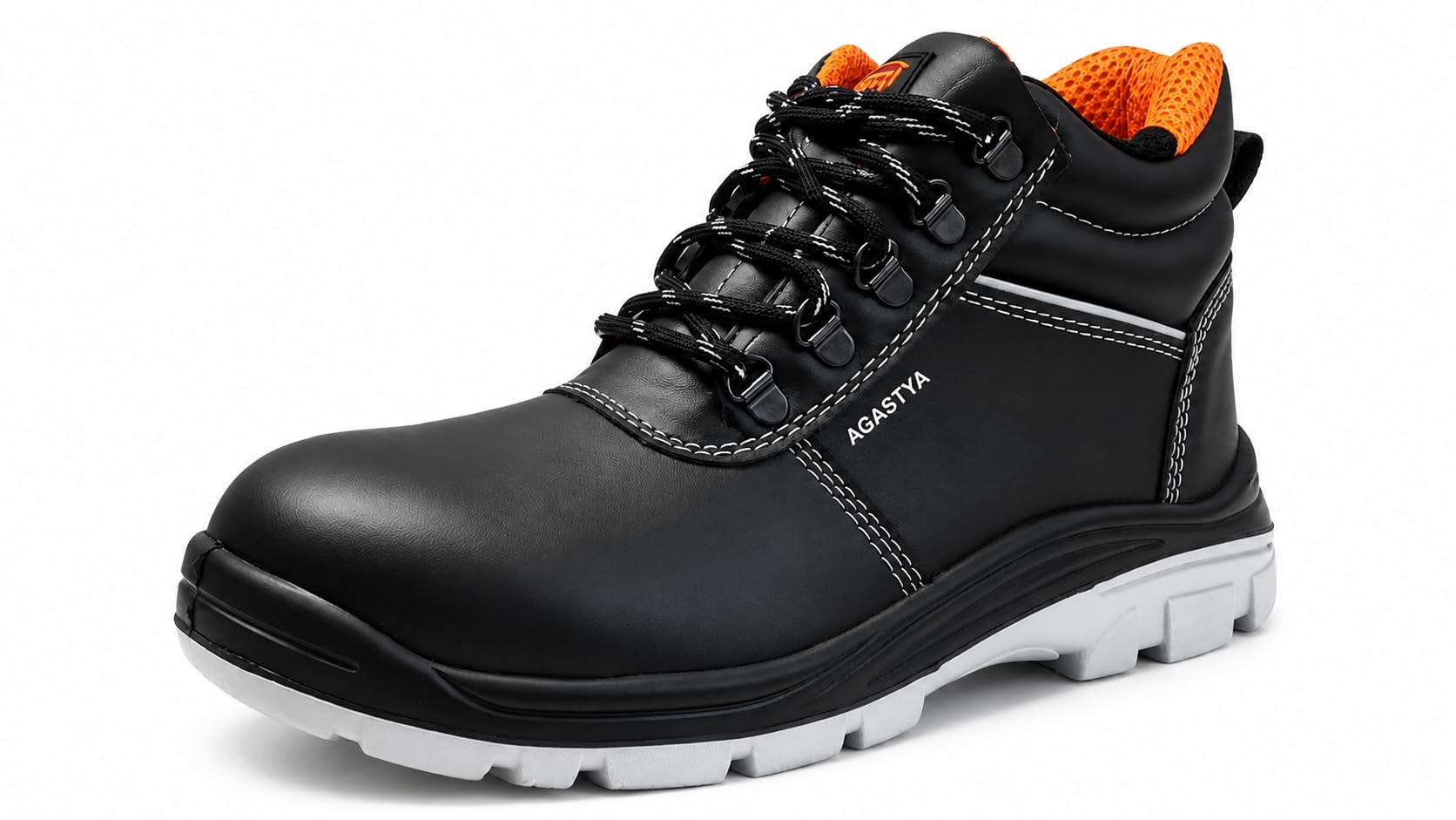 Men Dual Density Black and Blue Shoes-image-30