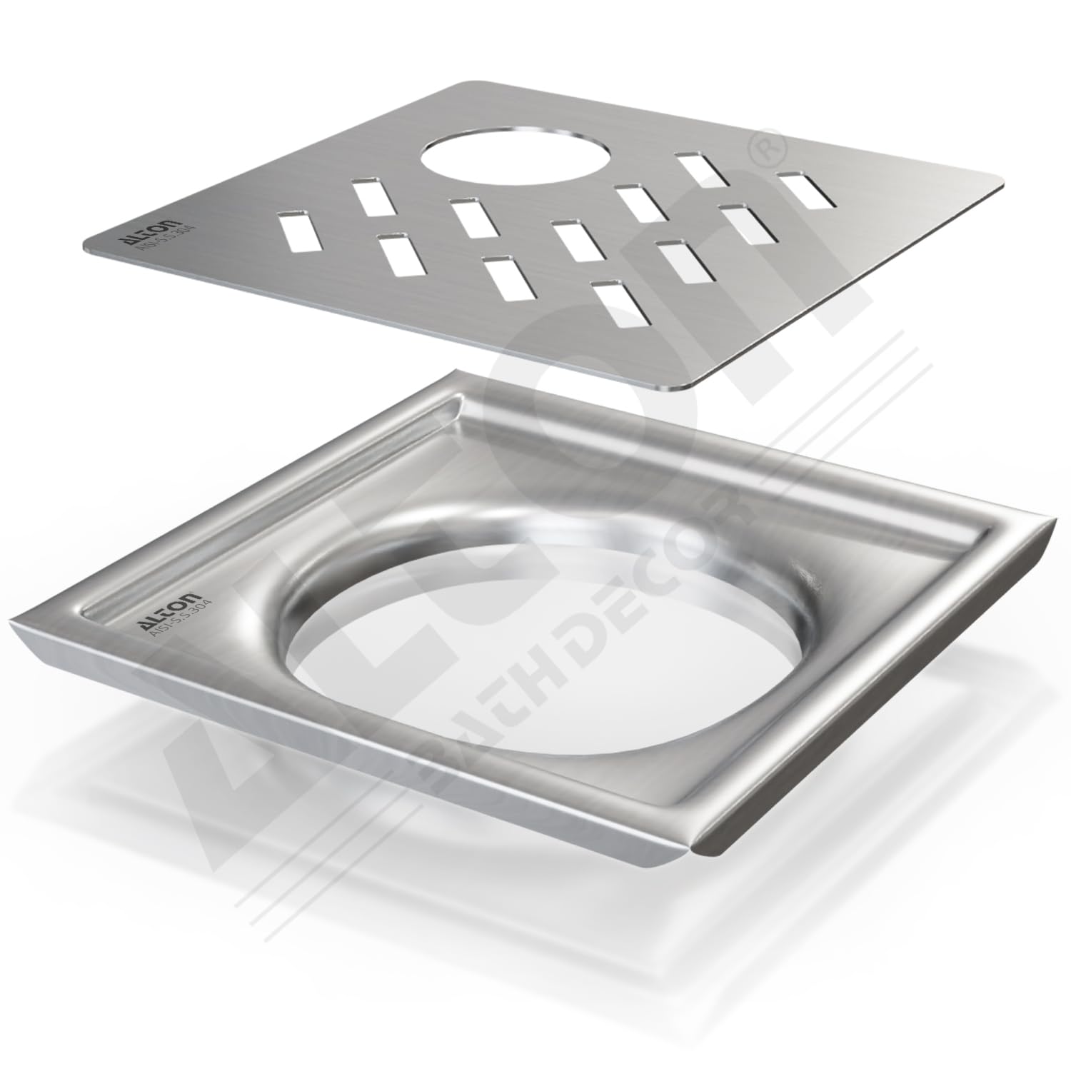 ALTON ALD1003, SS-304 Grade, 6x6 INCH Cut, Bathroom Grating Square Floor Drain Jali, Matte (B0CDHC9CNG) Amazon Price History, Amazon Price Tracker