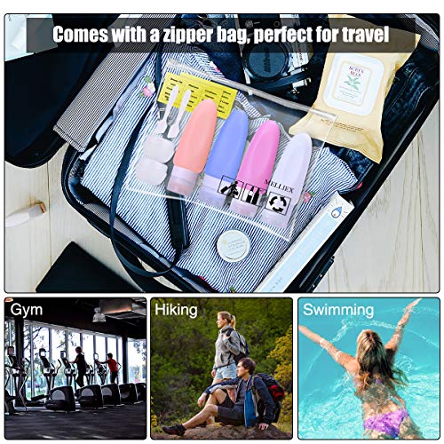 Bottiglie in Silicone da Viaggio Aereo, 4