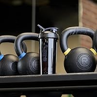 Vista 7 de BlenderBottle - Botella agitadora Pro Series ideal para batidos de proteínas y preentrenamiento, 28 onzas, color negro