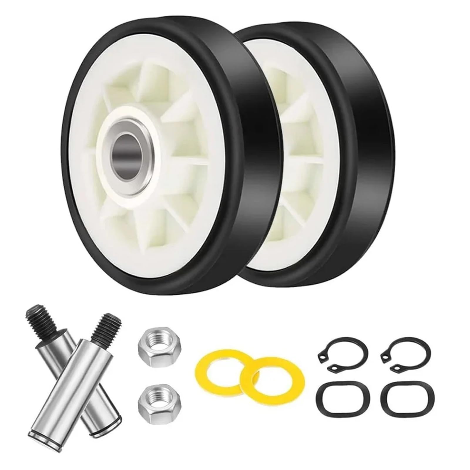 12001541 303373K 2 Uds Kit De Rodillo De Soporte De Tambor Secador, Compatible Con Maytag, Compatible Con Crosley, 303373 12001541VP
