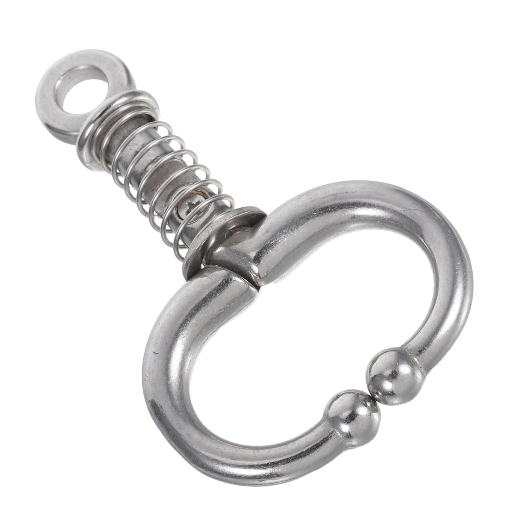 ERINGOGO Calf Weaning Nose Ring Tool Comfortable Fit Easy Installation Durable Cattle Traction Device for Safe Farm Management Reusable Spring Design for Control