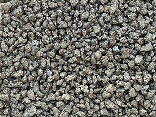Image of GAF TREASURES 2 oz Lot Natural Semi Tumbled Gemstone Chips, Crushed Mini Crystals, Undrilled Crystal Chips (Pyrite)