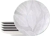 Kit Prato Fundo Tramontina Arbo em Porcelana Decorada 21 cm 6 Peças