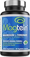 Vista 1 de Magtein - Magnesium L-Threonate Supplement, Memory, Focus, Sleep & Brain Health Formula for Men & Women, Cognitive Support for Adults, Clinically