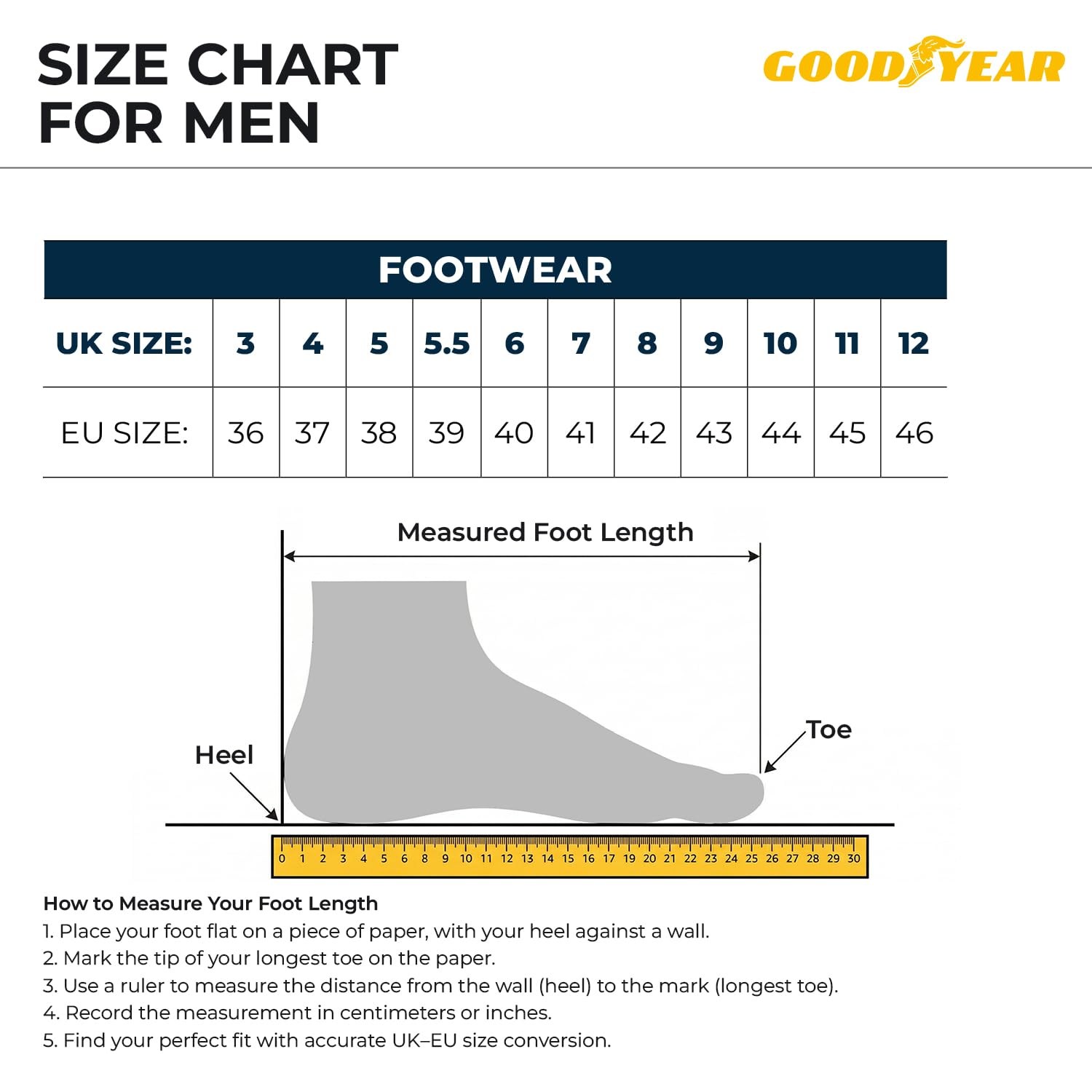 Goodyear Workwear GYSHU1583 S1P/SRA/HRO - Zapatillas de seguridad para el trabajo, ligeras, no metálicas, puntera y entresuela Composite