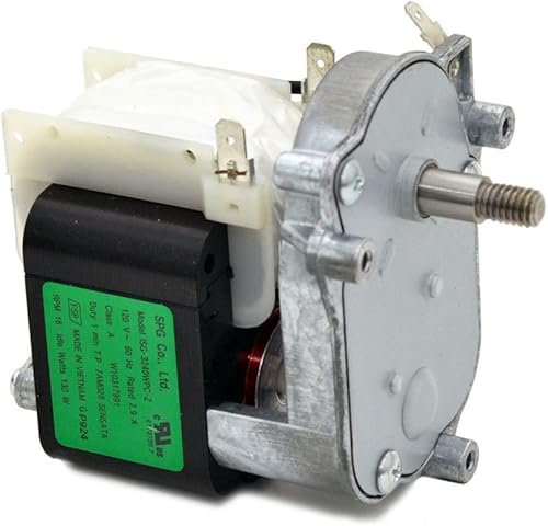 SUPPLYZ Reemplazo directo para Whirlpool WPW10317991 Motor dispensador de hielo para refrigerador W10317991 W10181208 1795916 AH3407852