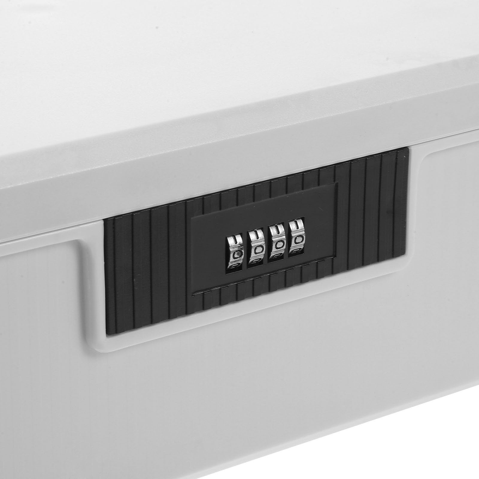 Scatola di Sicurezza con Lucchetto Combinazione 16l ABS Bianca