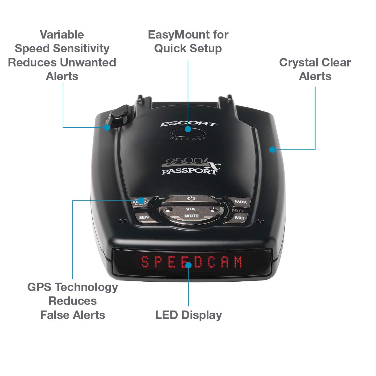 ESCORT 9500ix PASSPORT レーダー探知機　USA アメリカ製 ESCORT 9500ix PASSPORT レーダー探知機 USA アメリカ製 ESCORT 9500ix