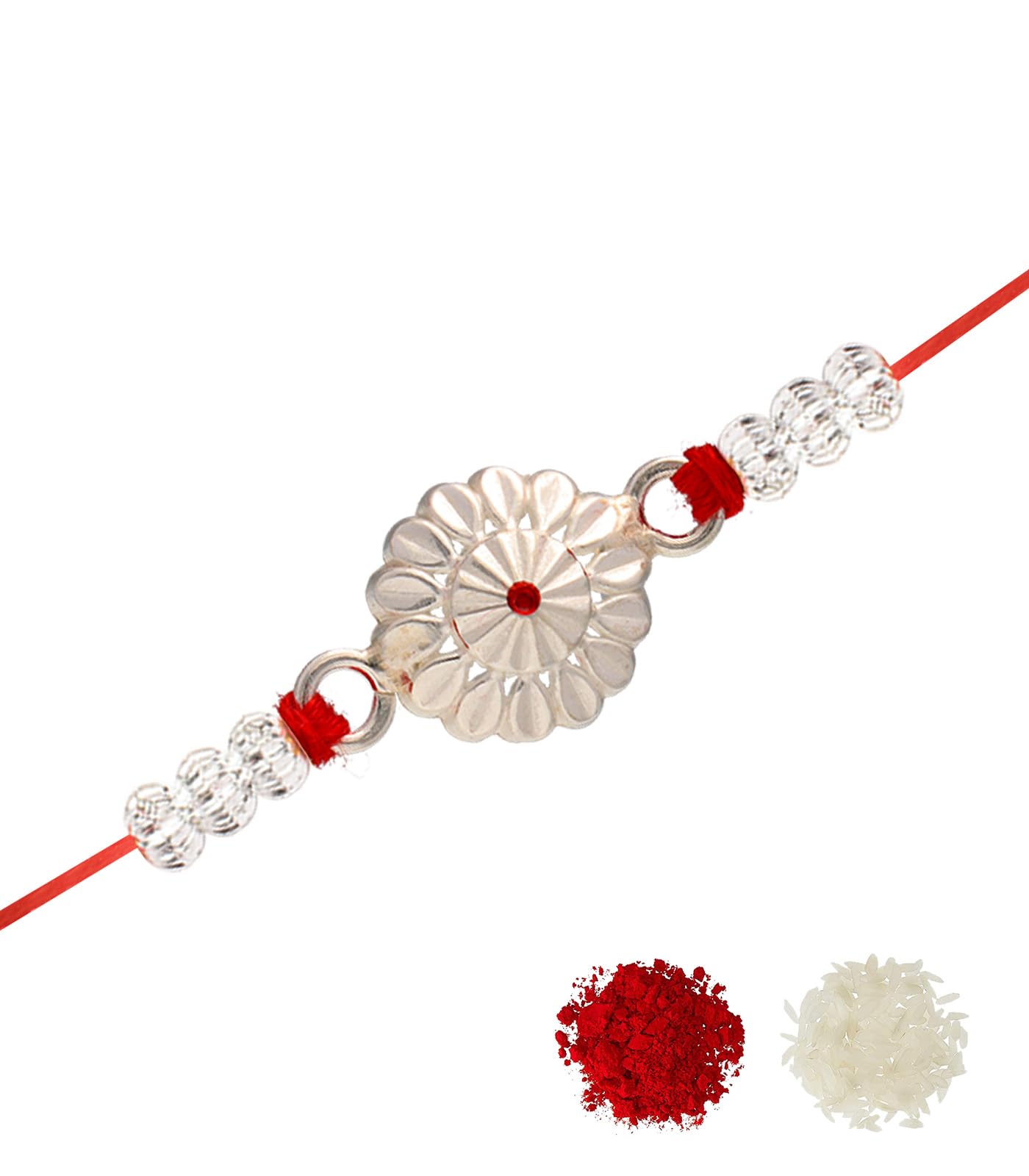 Gargi by P.N. Gadgil and Sons 925 Silver Blessing Rakhi | Gifts for Men and Boys | Rakshabandhan Rakhi for Brother | Rakhi for Boys & Men With Certificate of Authenticity (B0D3HRWQ42) Amazon Price History, Amazon Price Tracker