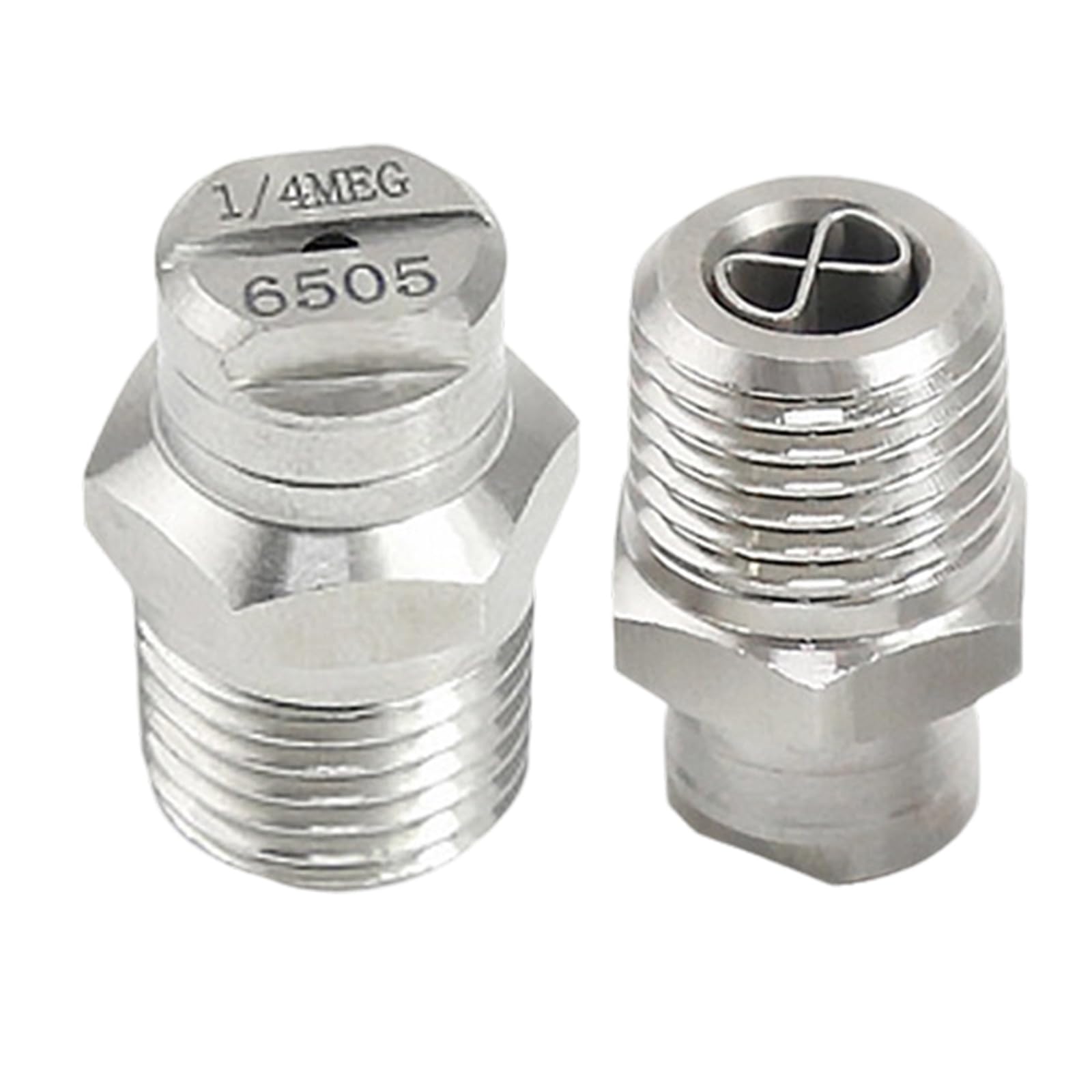 Upgrades Steel Fan Type Sprays Nozzle with Uniform Water Distribution Simple Installs for Various Applications Rustproof Steel