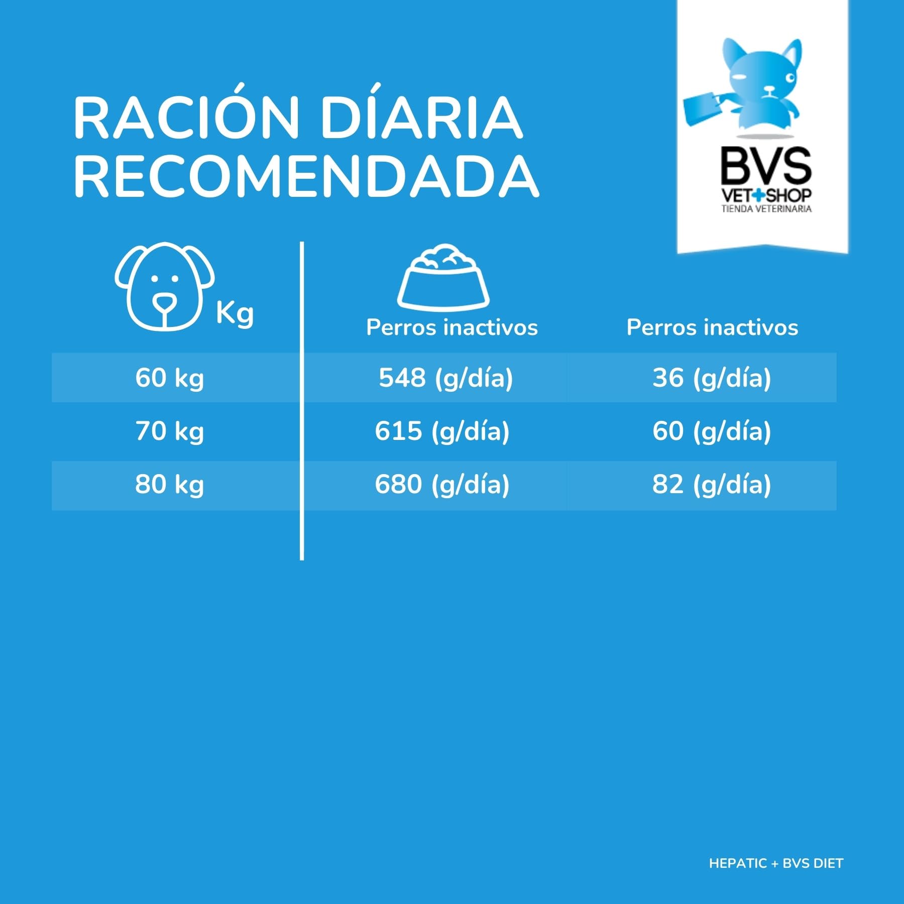 BVS Vet Shop | Diet Hepatic Plus para Perros | Recomendado para la reducción de trastornos de la absorción intestinal, hepáticos, renales y cardiacos | Razas Medianas y Grandes | 15 kg