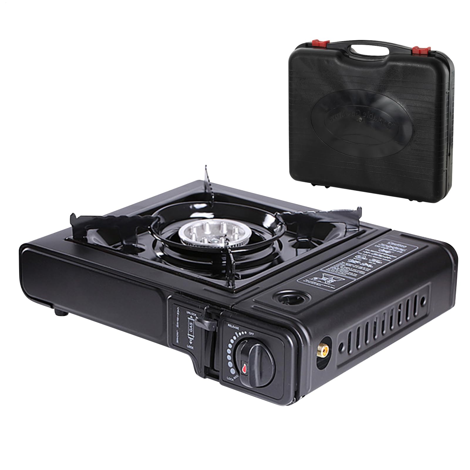 Poêle de Camping Portable Cuisinière de Camping Compacte avec Système de
