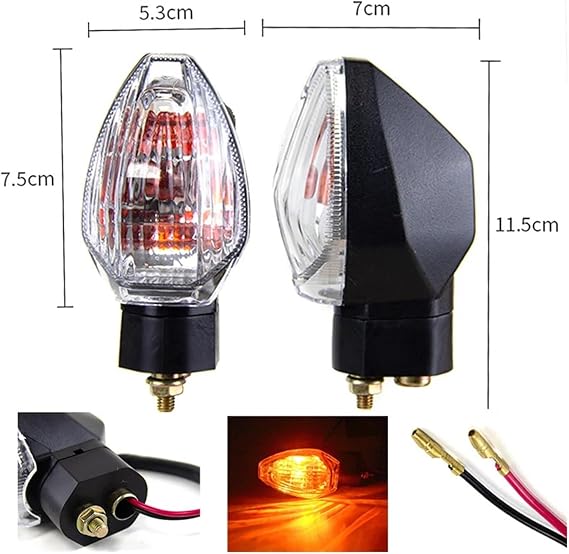 Motorcycle Directional Indicator Lamp Turn Signal Light For Ho&nda Wave 125 MSX125 RS150 33600/33650-K73-M61 DASH 110 125 FI