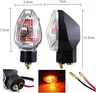 Motorcycle Directional Indicator Lamp Turn Signal Light For Ho&nda Wave 125 MSX125 RS150 33600/33650-K73-M61 DASH 110 125 FI