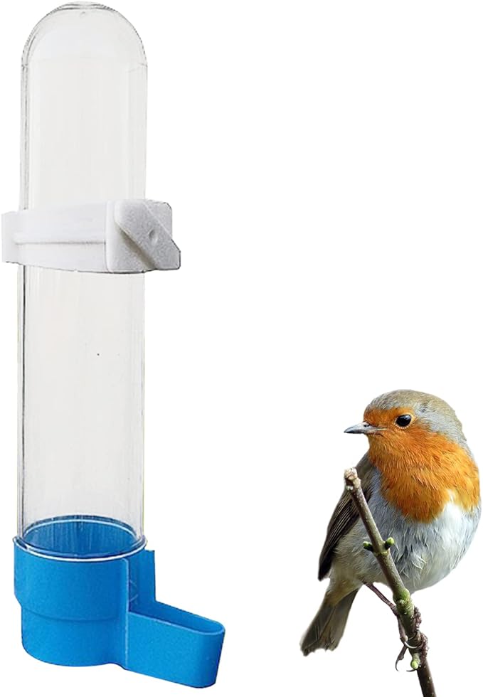 Bird Feeder Durable Dispens Bowl Adjustable Bird Cage Water Dispenser