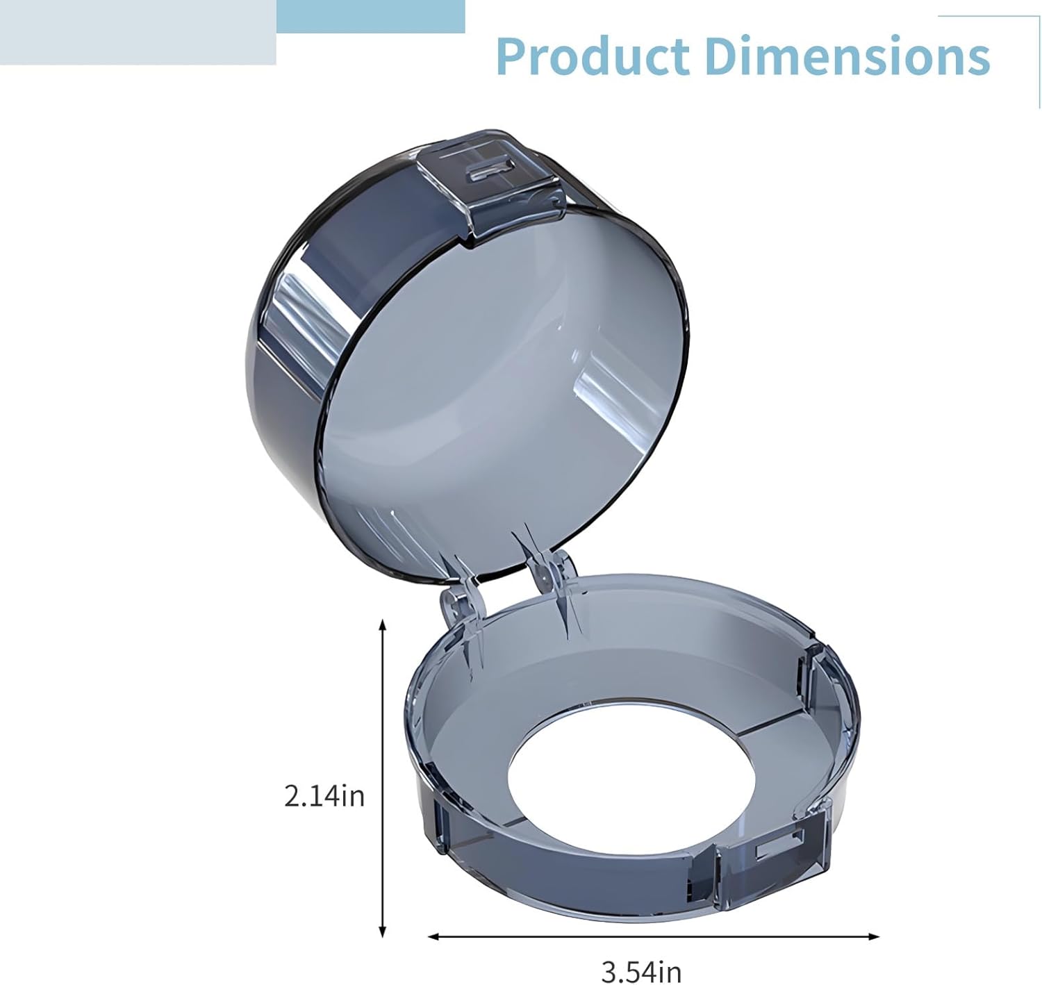 5-Pack Stove Knob Safety Covers, Heat-Resistant, Adhesive, For Child & Pet Safety On Gas Stoves