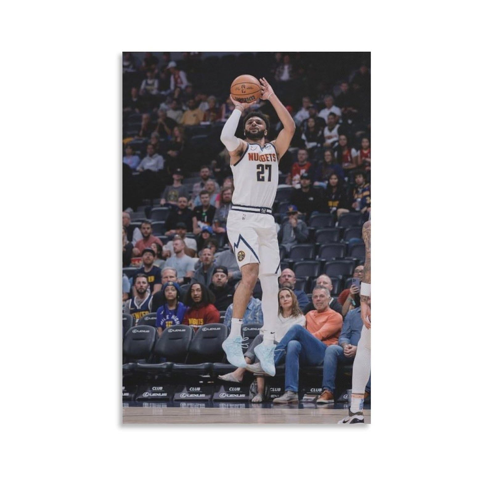 FCOIN Jamal Murray Canvas Poster Painting On Canvas Wall Art Poster Scroll Picture Print Walls Decor Home Posters 20x30inch(50x75cm)