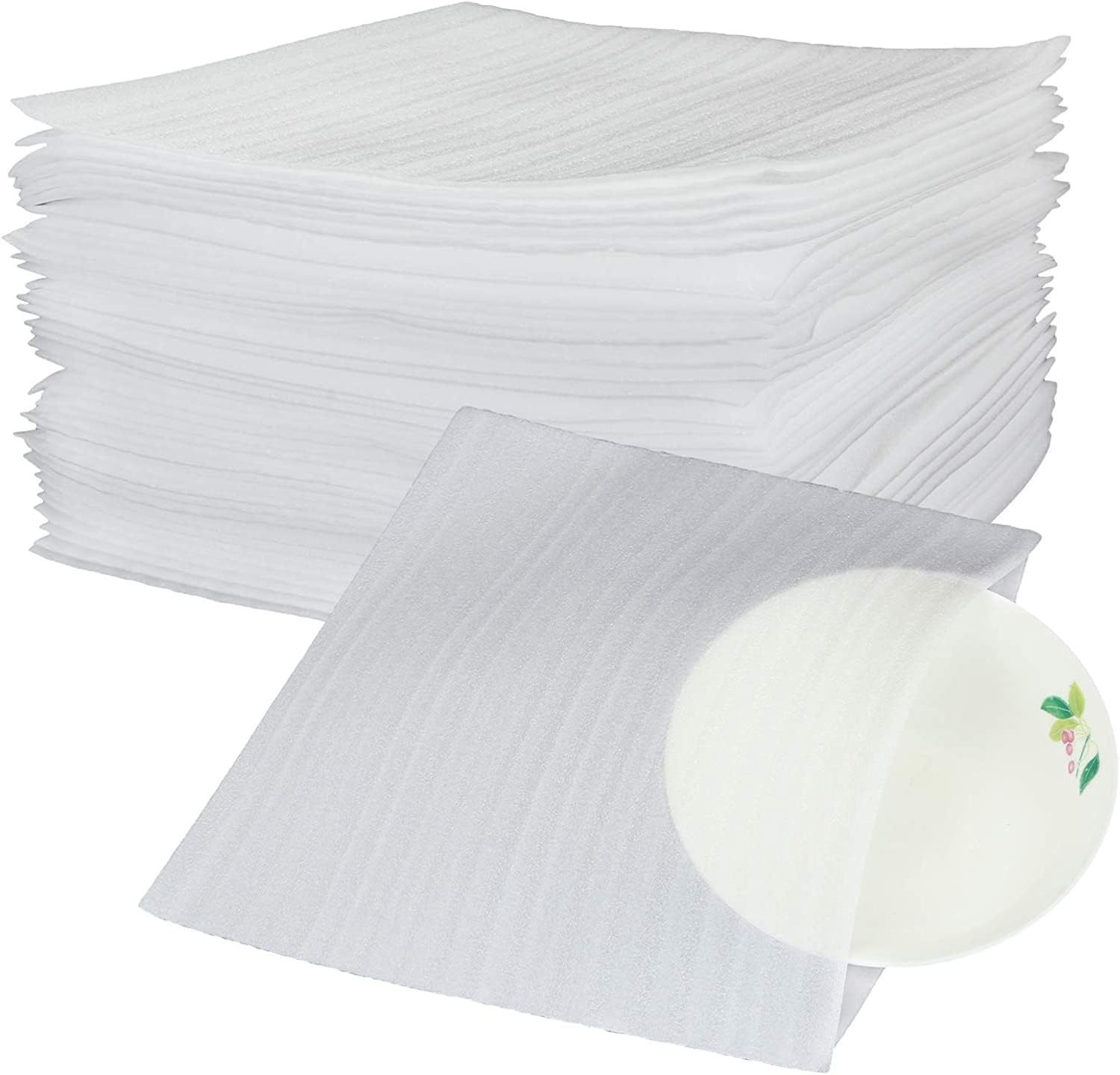 كاستويڤ KASTWAVE Cushion Foam Pouches Packing 50pcs Anti Static Foam Wrap Pouches Packing Cushion 0.14 KILOGRAMS