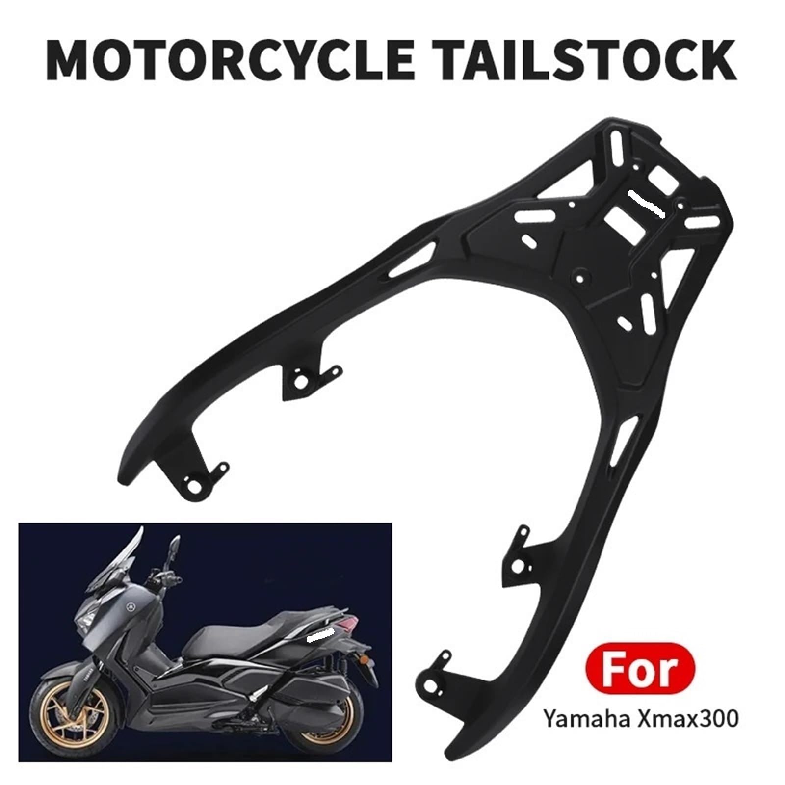 Uchwyt Topcase Do Yamaha Xmax300 Tylny bagażnik